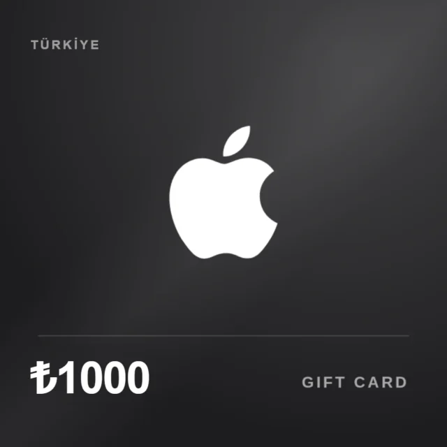 گیفت کارت 1000 لیر اپل ترکیه
