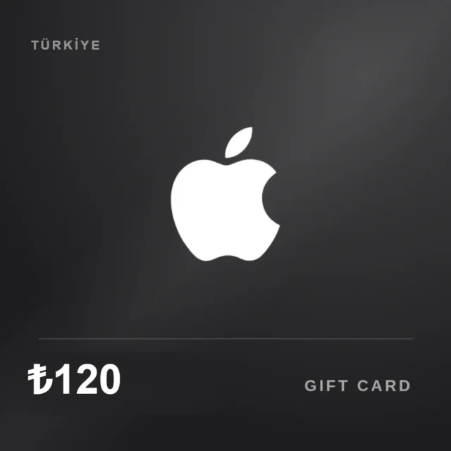گیفت کارت 120 لیر اپل ترکیه