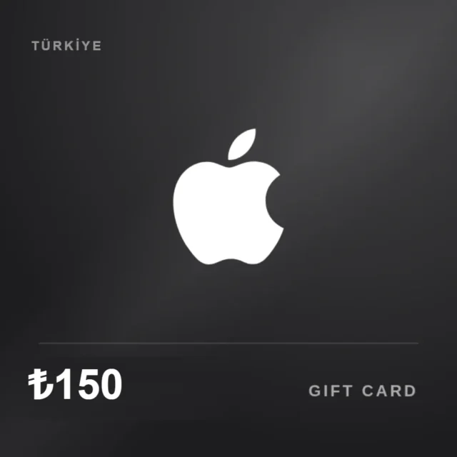 گیفت کارت 150 لیر اپل ترکیه
