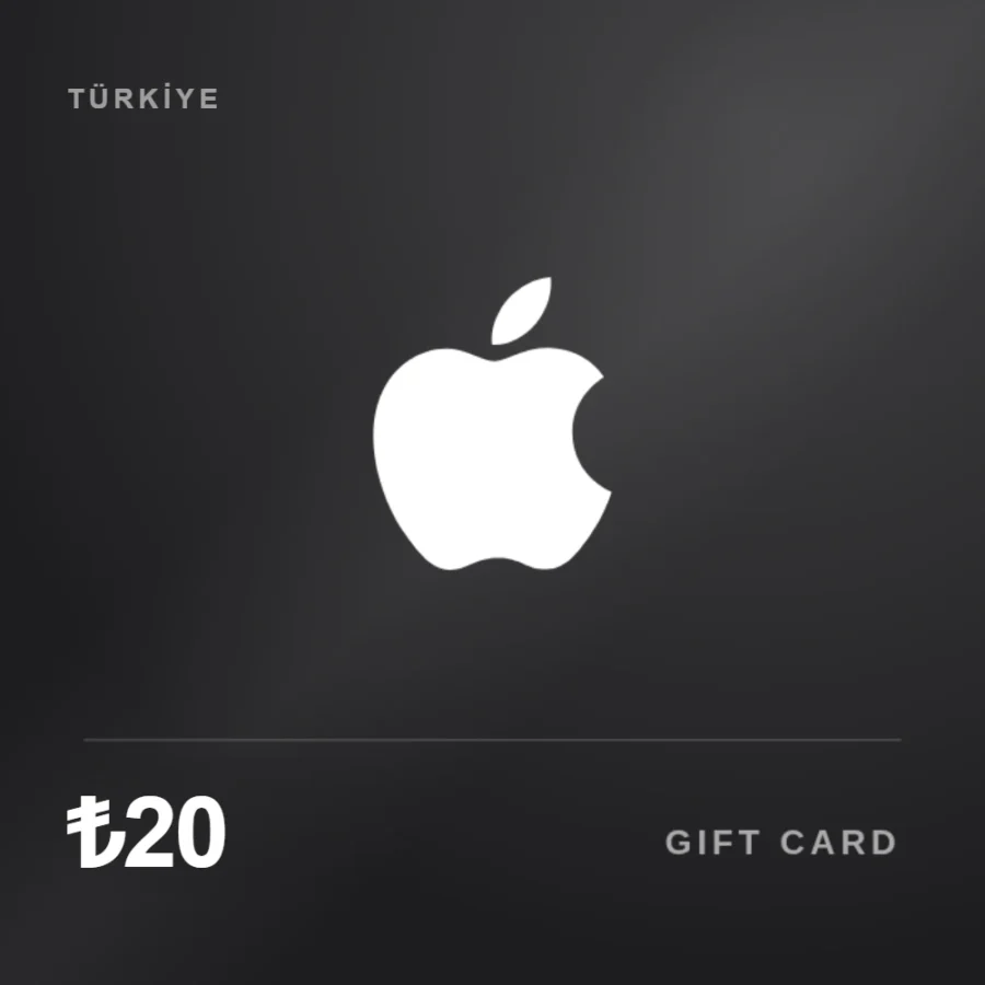 گیفت کارت 20 لیر اپل ترکیه