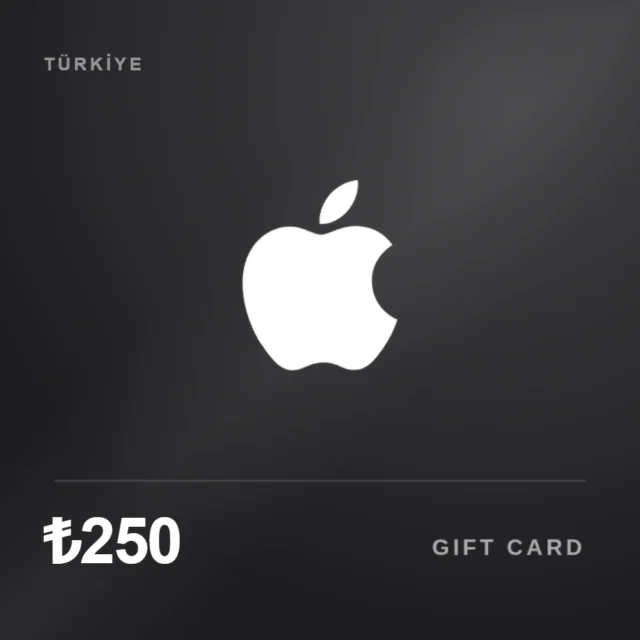 گیفت کارت 250 لیر اپل ترکیه