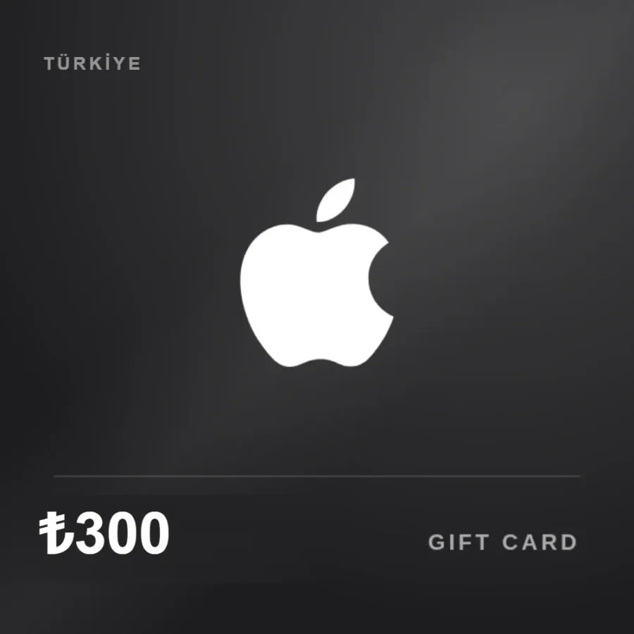 گیفت کارت 300 لیر اپل ترکیه