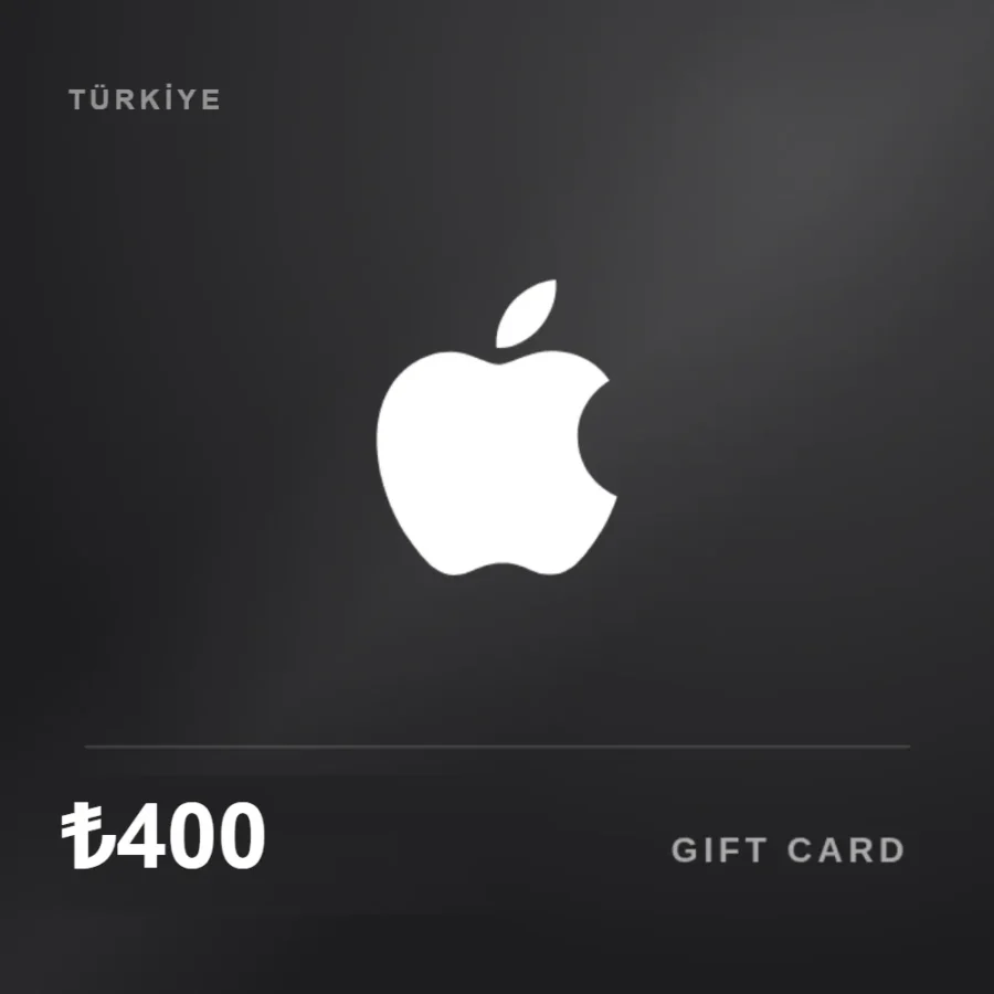 گیفت کارت 400 لیر اپل ترکیه