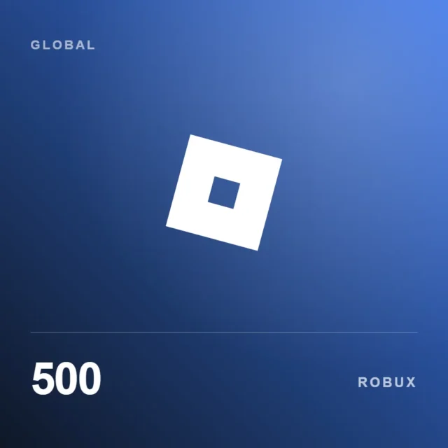 گیفت کارت 500 روباکس روبلاکس