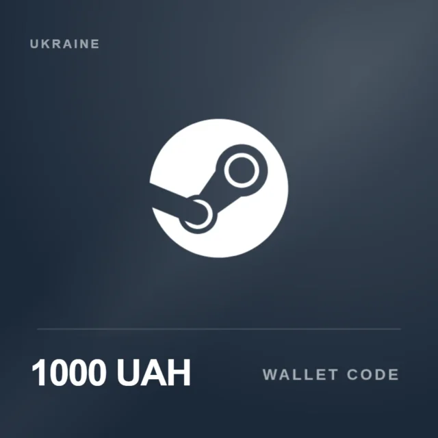 گیفت کارت 1000 گریونا استیم اوکراین